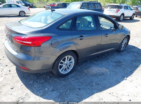1FADP3F24JL252587 2018 FORD FOCUS Gray უკანა მარჯვენა