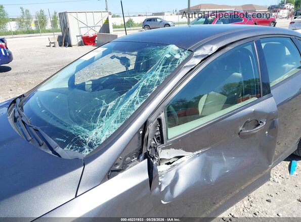 1FADP3F24JL252587 2018 FORD FOCUS Gray წინა ხედი