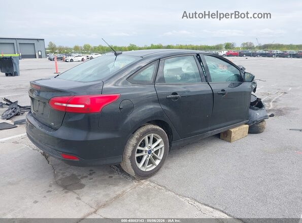 1FADP3F24JL327515 2018 FORD FOCUS Black Tył prawy