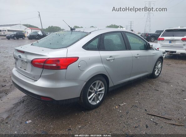 1FADP3F25GL274994 2016 FORD FOCUS Silver Задня права чверть