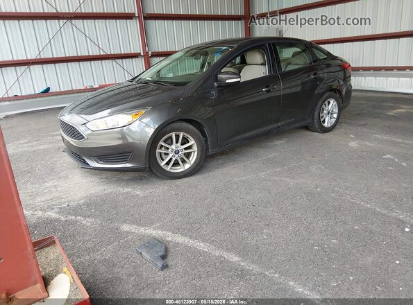 1FADP3F25HL269702 2017 FORD FOCUS Серый Передняя левая четверть