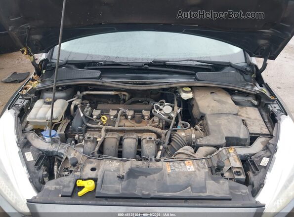 1FADP3F25HL270736 2017 FORD FOCUS Gray Вид ззаду