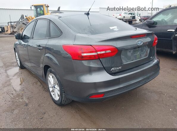 1FADP3F25HL270736 2017 FORD FOCUS Gray Задня ліва чверть