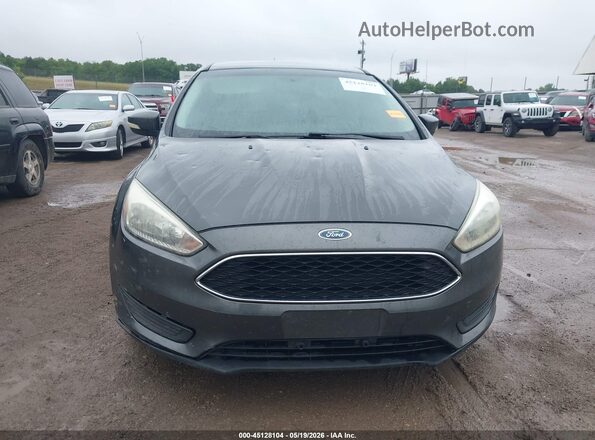1FADP3F25HL270736 2017 FORD FOCUS Gray Вид щитка приладів