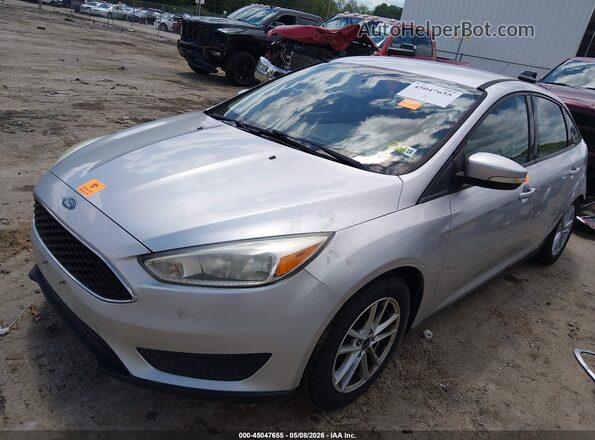 1FADP3F25HL315951 2017 FORD FOCUS Silver წინა მარცხენა ხედი სამი მეოთხედიდან