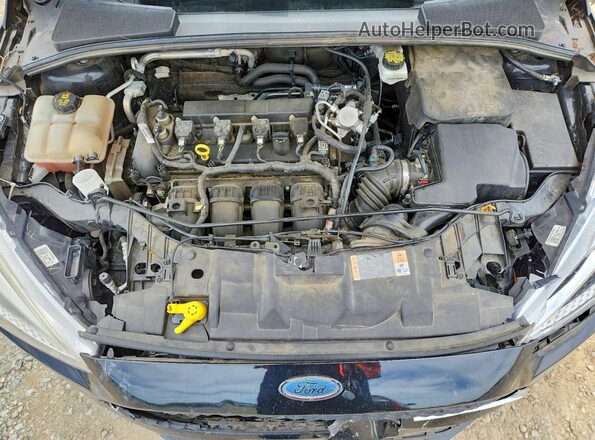 1FADP3F25JL298932 2018 FORD FOCUS Black Vista interior trasera