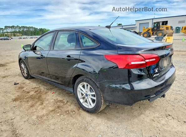 1FADP3F25JL298932 2018 FORD FOCUS Black Trasero izquierdo