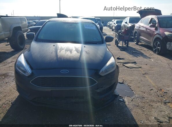 1FADP3F25JL306897 2018 FORD FOCUS Gray Vista del cuadro de instrumentos
