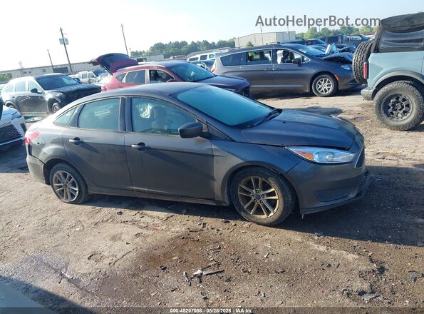 1FADP3F25JL306897 2018 FORD FOCUS Gray Vista interior trasera