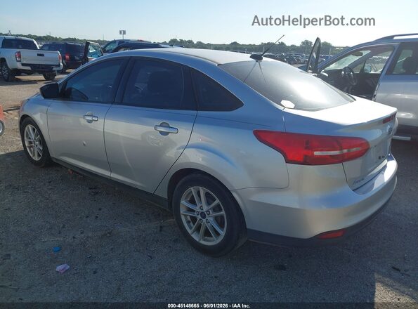1FADP3F26GL284711 2016 FORD FOCUS Серебряный Задняя левая четверть