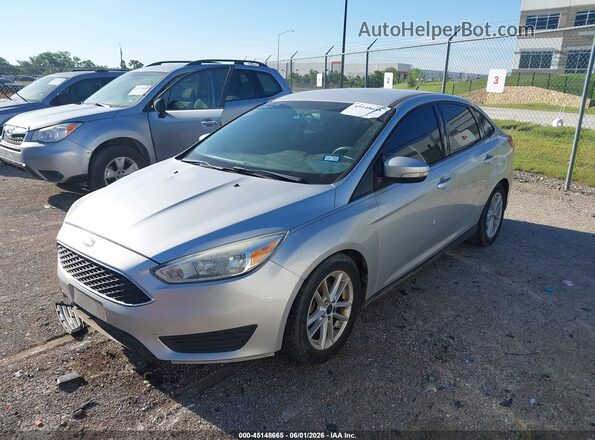 1FADP3F26GL284711 2016 FORD FOCUS Серебряный Передняя левая четверть