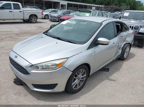 1FADP3F26GL373128 2016 FORD FOCUS Silver Przód lewy
