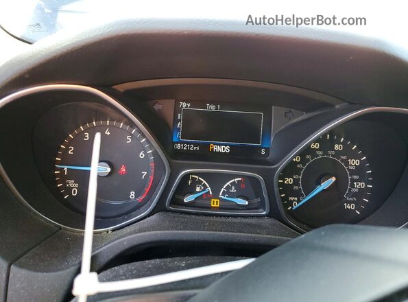 1FADP3F26GL387529 2016 FORD FOCUS Blue 