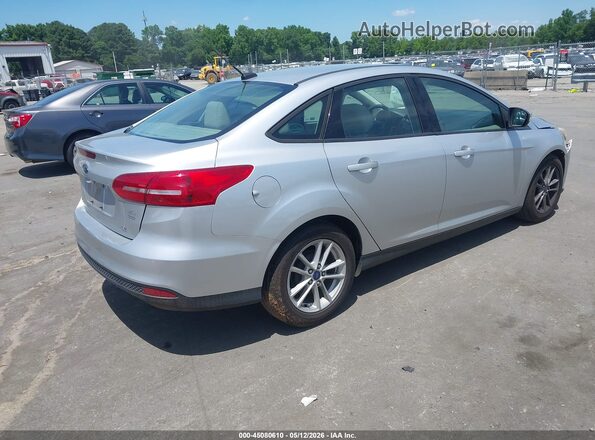 1FADP3F26HL251273 2017 FORD FOCUS Silver უკანა მარჯვენა