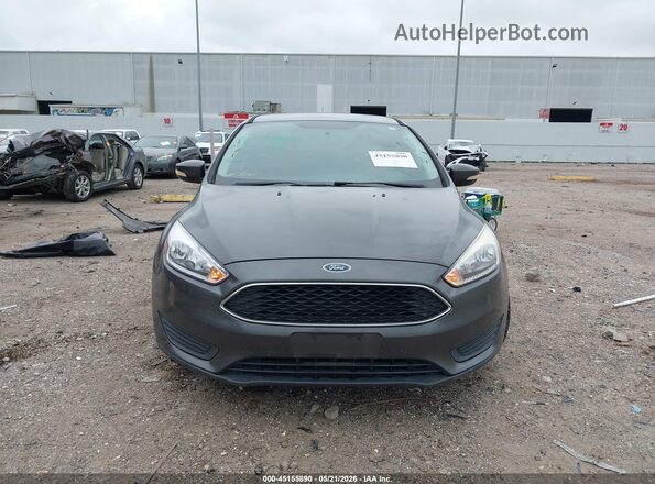 1FADP3F26HL347341 2017 FORD FOCUS Gray უკანა სალონის ხედი