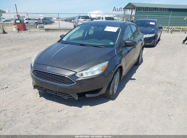 1FADP3F26JL272890 2018 FORD FOCUS Gray Przód lewy