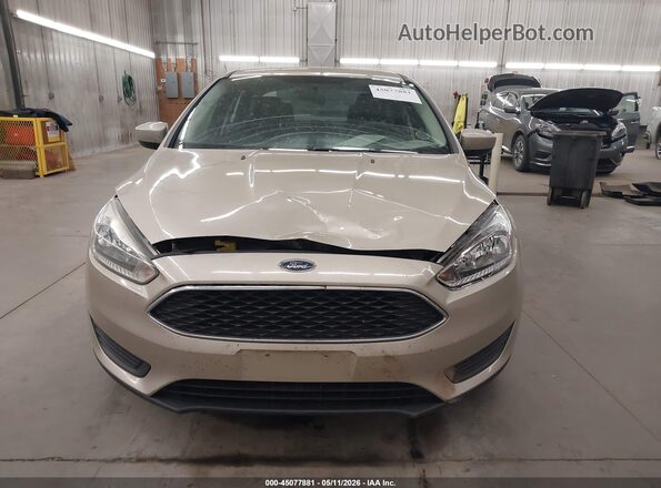 1FADP3F26JL328441 2018 FORD FOCUS Tan Rear interior view