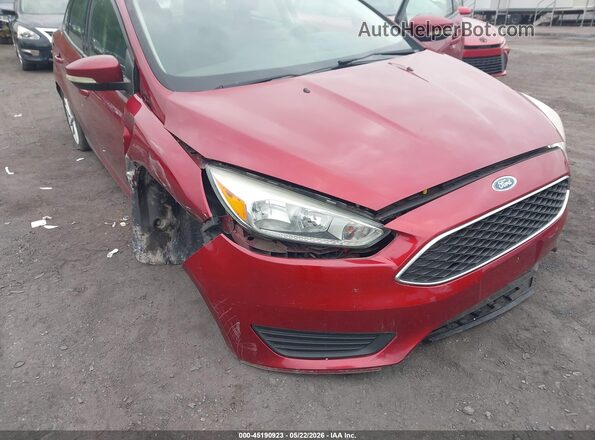 1FADP3F27HL336249 2017 FORD FOCUS Red Դիմացի տեսք