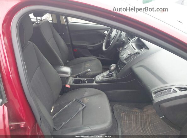 1FADP3F27HL336249 2017 FORD FOCUS Red Սալոնի դիմացի տեսք