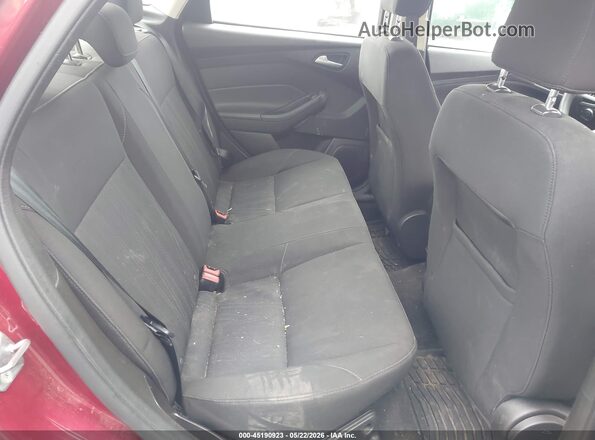 1FADP3F27HL336249 2017 FORD FOCUS Red VIN կոդի պիտակի տեսք