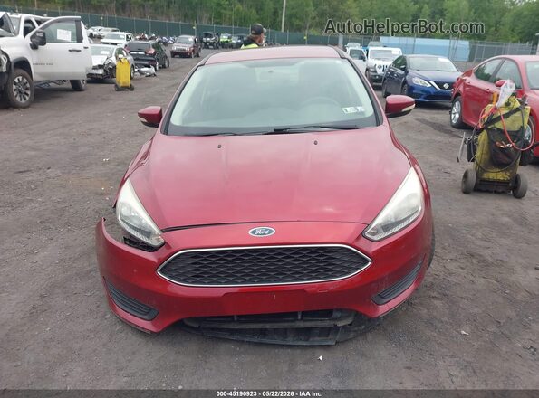 1FADP3F27HL336249 2017 FORD FOCUS Red Սարքավորումների վահանակի տեսք
