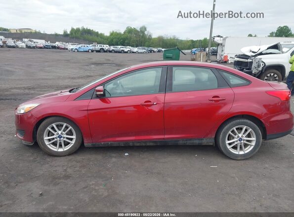 1FADP3F27HL336249 2017 FORD FOCUS Red Սալոնի 360 աստիճան տեսք
