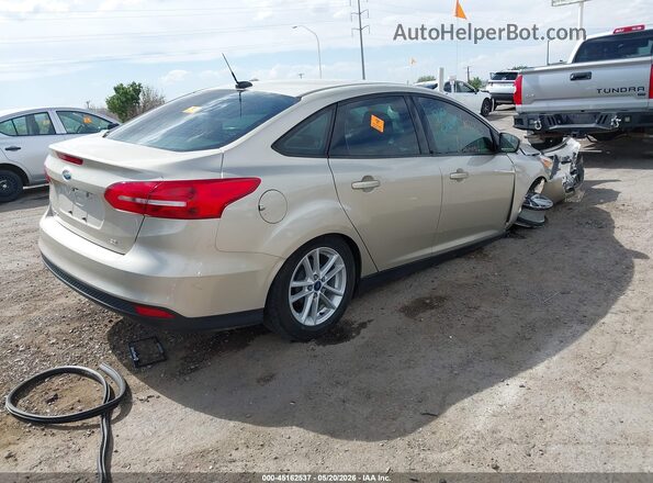 1FADP3F27JL217641 2018 FORD FOCUS Gold Задня права чверть