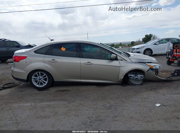 1FADP3F27JL217641 2018 FORD FOCUS Gold Вид задньої частини салону