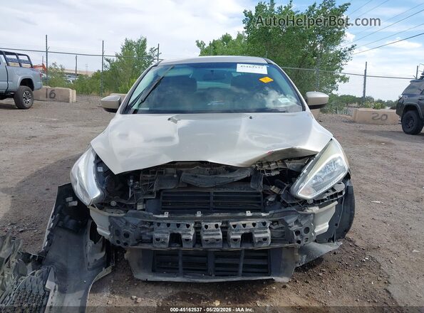 1FADP3F27JL217641 2018 FORD FOCUS Gold Вид щитка приладів