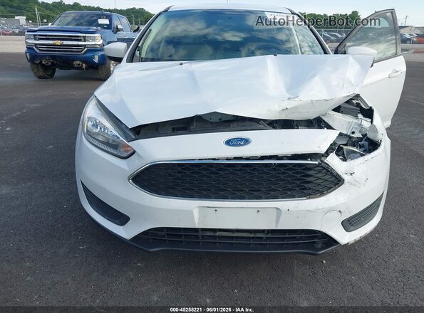 1FADP3F27JL269786 2018 FORD FOCUS White წინა ხედი