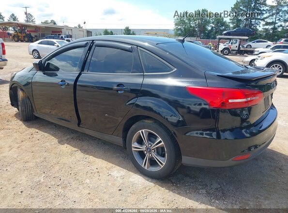 1FADP3F27JL307078 2018 FORD FOCUS Black Rear left