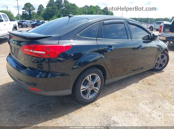 1FADP3F27JL307078 2018 FORD FOCUS Black Rear right