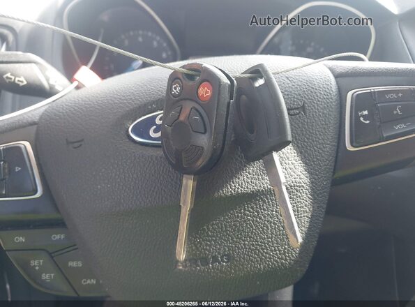 1FADP3F27JL307078 2018 FORD FOCUS Black Dashboard view