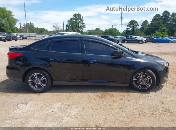 1FADP3F27JL307078 2018 FORD FOCUS Black Rear interior view