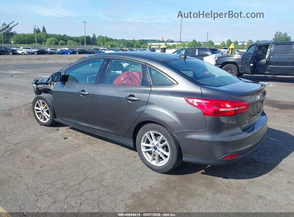 1FADP3F28GL315702 2016 FORD FOCUS Gray Trasero izquierdo