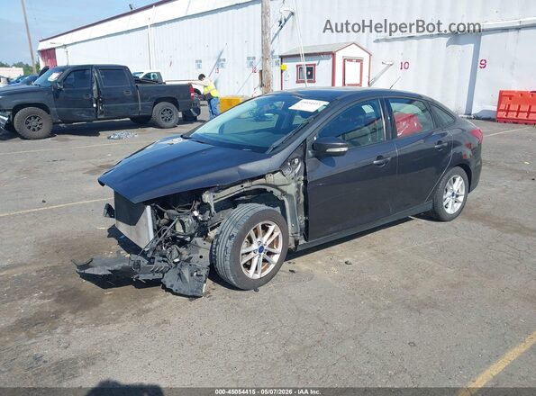 1FADP3F28GL315702 2016 FORD FOCUS Gray Vista tres cuartos delantera izquierda