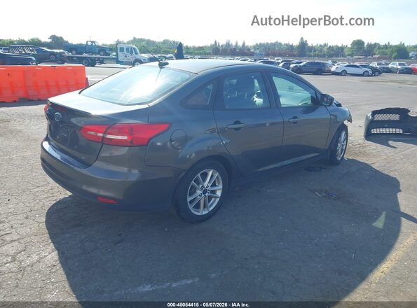 1FADP3F28GL315702 2016 FORD FOCUS Gray Trasero derecho
