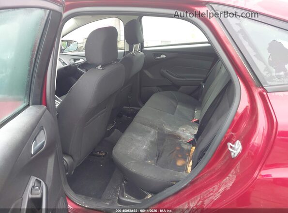 1FADP3F28HL204018 2017 FORD FOCUS Red 