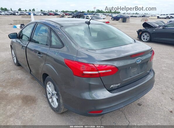 1FADP3F28HL320058 2017 FORD FOCUS Gray Հետևի ձախ