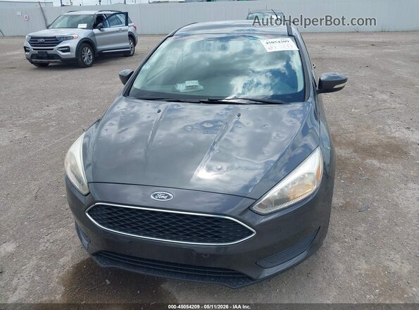 1FADP3F28HL320058 2017 FORD FOCUS Gray Դիմացի տեսք
