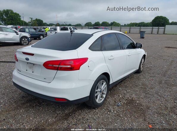 1FADP3F28JL265827 2018 FORD FOCUS White Задня права чверть