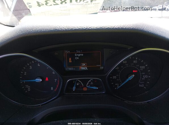 1FADP3F28JL285320 2018 FORD FOCUS Оранжевый Вид задних сидений