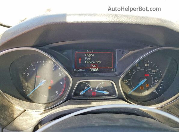1FADP3F29GL387900 2016 FORD FOCUS Charcoal Вид щитка приладів