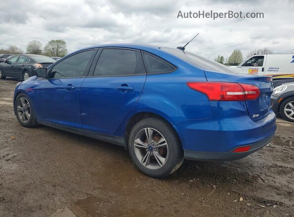 1FADP3F29JL268476 2018 FORD FOCUS Blue Задня ліва чверть