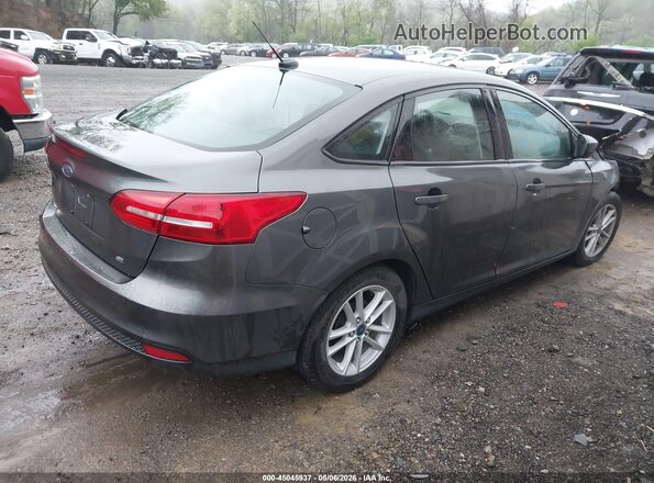 1FADP3F29JL292101 2018 FORD FOCUS Gray 