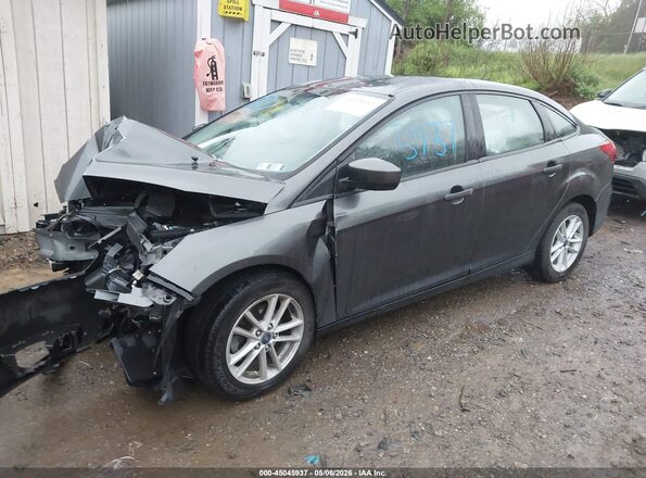 1FADP3F29JL292101 2018 FORD FOCUS Gray 