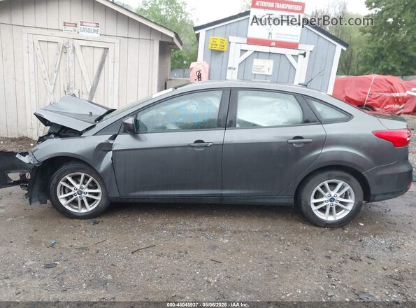 1FADP3F29JL292101 2018 FORD FOCUS Gray 