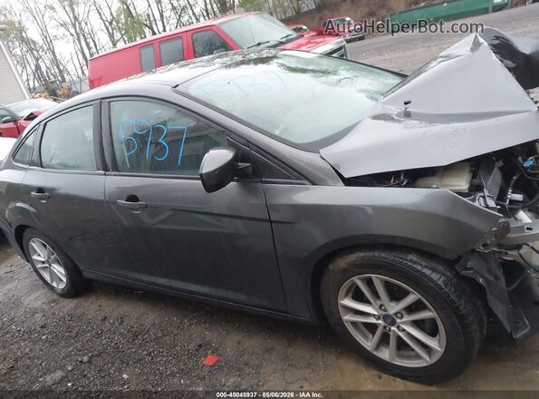 1FADP3F29JL292101 2018 FORD FOCUS Gray 