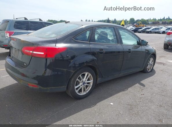 1FADP3F2XGL271248 2016 FORD FOCUS Черный Задняя правая четверть