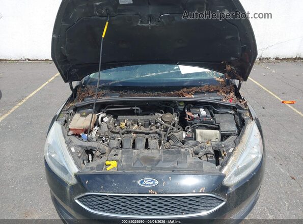1FADP3F2XGL271248 2016 FORD FOCUS Черный Вид сзади